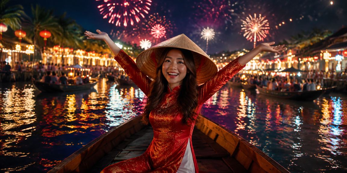 Người phụ nữ đội nón lá tại vùng Mekong thực hiện giao dịch cá cược trực tuyến
